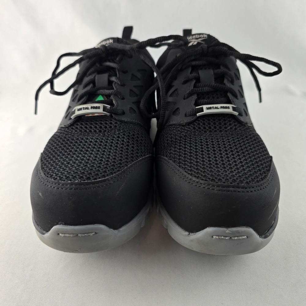 Reebok Men's Sublite Cushion Work Composite Toe Safety Shoes Black 8 - Picture 4 of 14